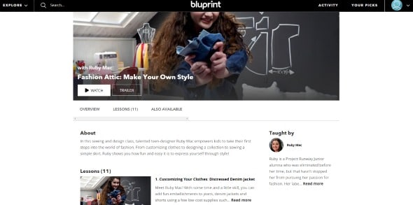 Ultimate Gift That Isn't 'Stuff' #AD Give the gift of learning, hobbies & fun with a huge variety of online courses! Everything from cooking & crafts, sewing & home decor, wood working & fitness, family & healthy eating - plus much more! Great gift idea for everyone on your list! @therealbluprint