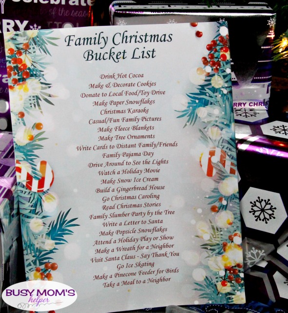Free Printable Christmas Bucket List for Families - three styles to pick from! #christmas #holiday #freeprintable #bucketlist #holidayactivities #family #familychristmas #familyactivities #decemberactivities #decemberbucketlist #christmasbucketlist