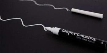 Chalk Marker vs Regular Chalk